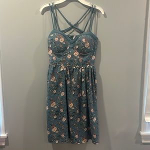 Juniors floral dress size small